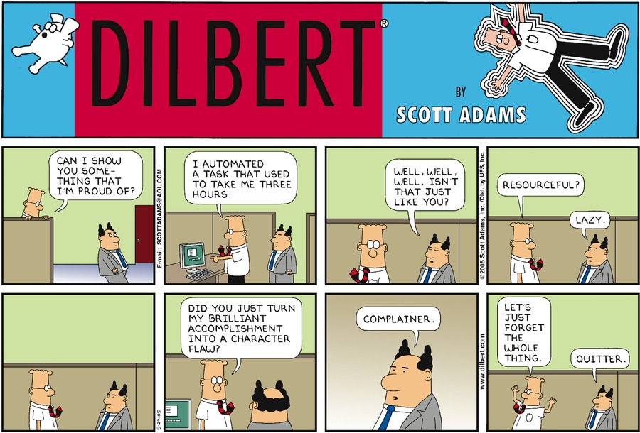 Dilbert Cartoon